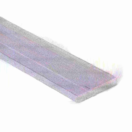 REMINGTON INDUSTRIES 1/4" X 1-1/2" Aluminum Flat Bar, 6061, 8" Length, T6511 Mill Stock, Extruded, 0.25 inch Dia 0.25X1.5FLT6061T6511-8